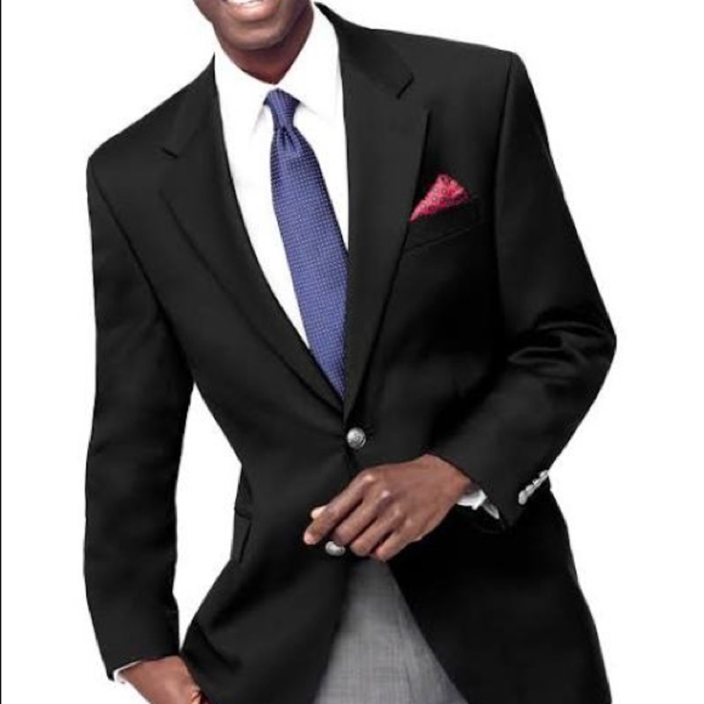 Like New! Michael Kors Classic Blk Sport Coat 42L